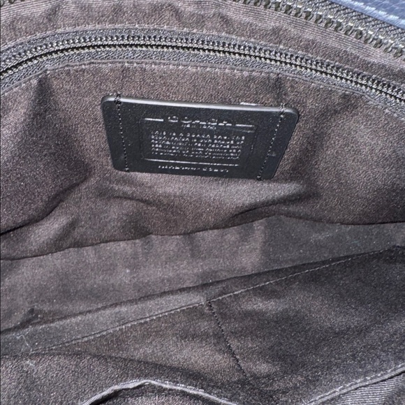 Coach Thompson Signature Jacquard Varsity Stripe Crossbody Messenger Bag - Picture 8 of 11